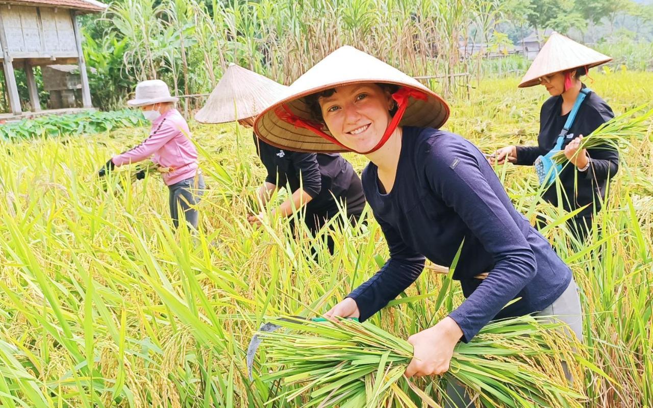 Truong Huy Homestay Mai Chau Eksteriør bilde